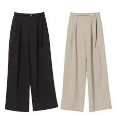 빔즈 하트 벨트포함 이지 와이드 팬츠 2컬러 43-23-0209-928