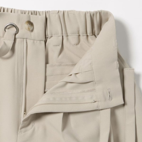 빔즈 하트 벨트포함 이지 와이드 팬츠 2컬러 43-23-0209-928