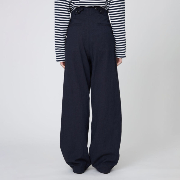 나나미카 여성 울 코튼 크레페 팬츠 2컬러 S25SC059