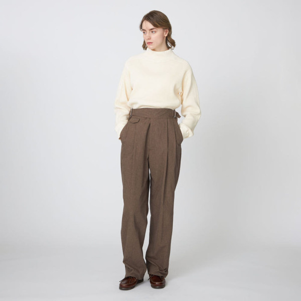 나나미카 여성 코튼 버프 클로스 구르카 팬츠 2컬러 S25SC062