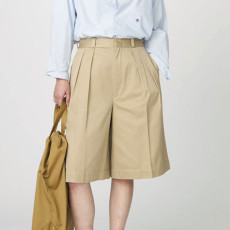 나나미카 여성 더블 플릿 치노 반바지 5컬러 SUDS401