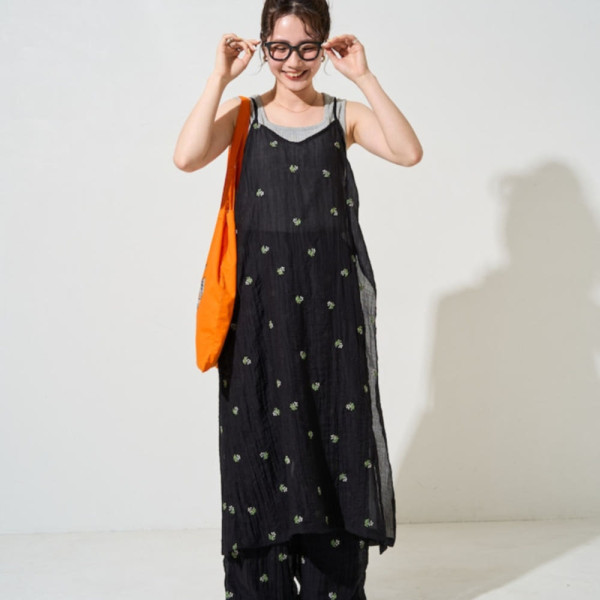 프릭스스토어 시아 잔꽃무늬 자수 캐미 원피스 2컬러 1314248900877