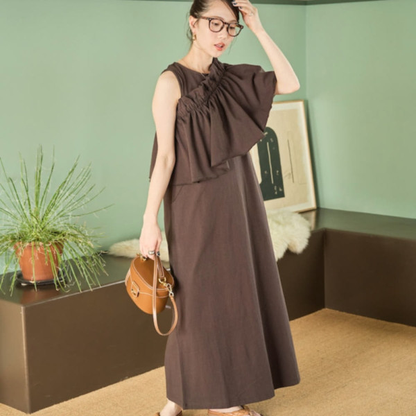 프릭스스토어 멀티웨이 프릴 리본 세트 민소매 원피스 4컬러 1316248900492