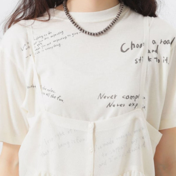 빔즈 프린트 메쉬 원피스 2컬러 13-26-0207-803