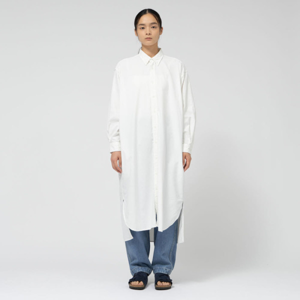 노스페이스 퍼플라벨 버튼 다운 필드 셔츠 드레스 3컬러 N24FF064