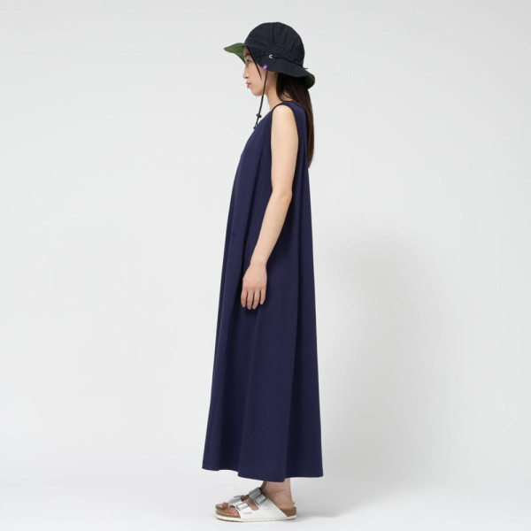 노스페이스 퍼플라벨 코튼 저지 민소매 플레어 원피스 3컬러 N25SF060