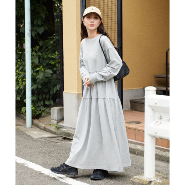 프릭스스토어 Champion 별주 롱 슬리브 원피스 6컬러 1316181200023