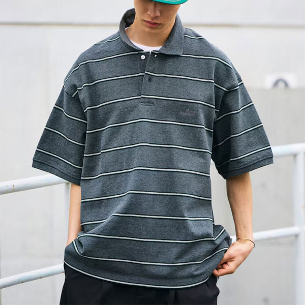 프릭스스토어 노티카 빅실루엣 보더 폴로 티셔츠 숏슬리브 5컬러 1028207500037