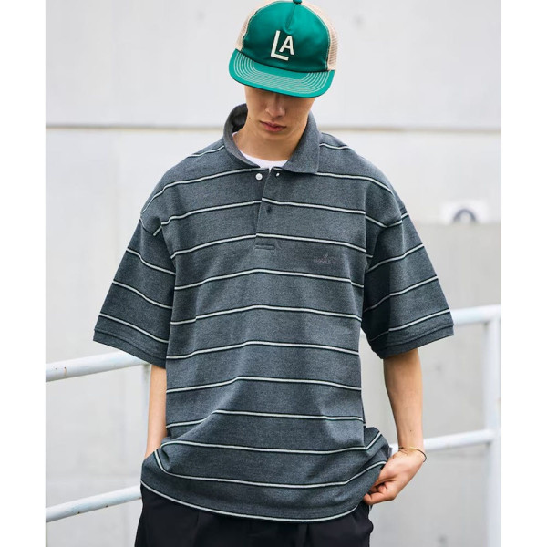 프릭스스토어 노티카 빅실루엣 보더 폴로 티셔츠 숏슬리브 5컬러 1028207500037