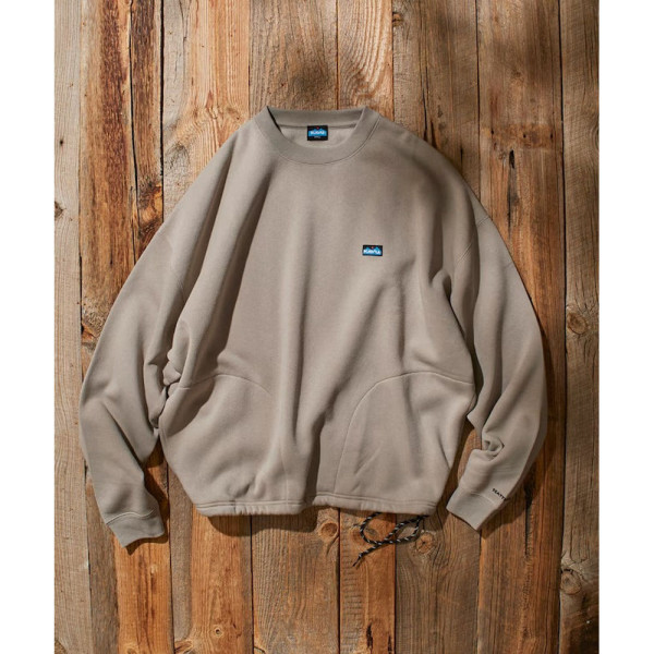 프릭스스토어 카부 별주 릴랙스핏 원포인트 자수 크루넥 스웨트 헴 코드 5컬러 1221105100075