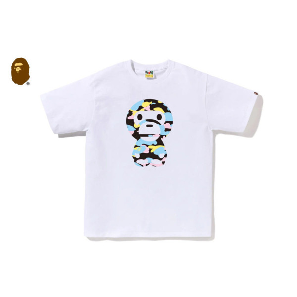 베이프 뉴멀티 카모 빅 베이비 마일로 반팔 티셔츠 4컬러 2M30110009