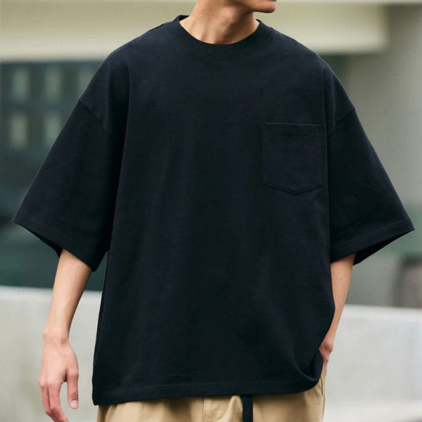 프릭스스토어 9온스 헤비웨이트 빅 실루엣 크루넥 포켓 티셔츠 10컬러 1227248900490