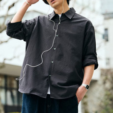 프릭스스토어 에어라이드 릴렉스핏 포켓터블 2WAY 롤업 시어 사커 셔츠 4컬러 1201248900297