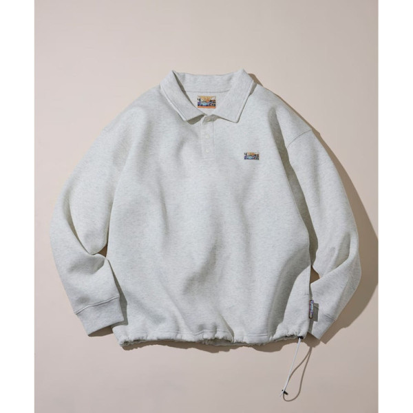 프릭스스토어 빅실루엣 스핀들 박스 원포인트 로고 폴로 카라 스웨트 8컬러 1023248903156