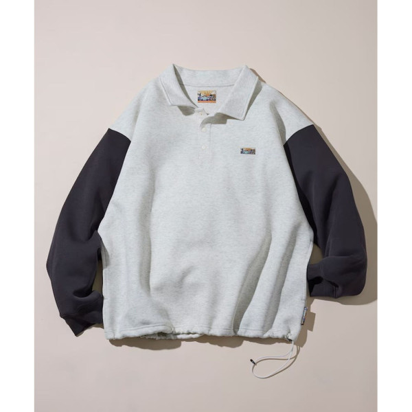 프릭스스토어 빅실루엣 스핀들 박스 원포인트 로고 폴로 카라 스웨트 8컬러 1023248903156