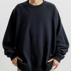 프릭스스토어 12oz 헤비웨이트 오버핏 래글런 슬리브 크루넥 스웨트 맨투맨 1223248901248