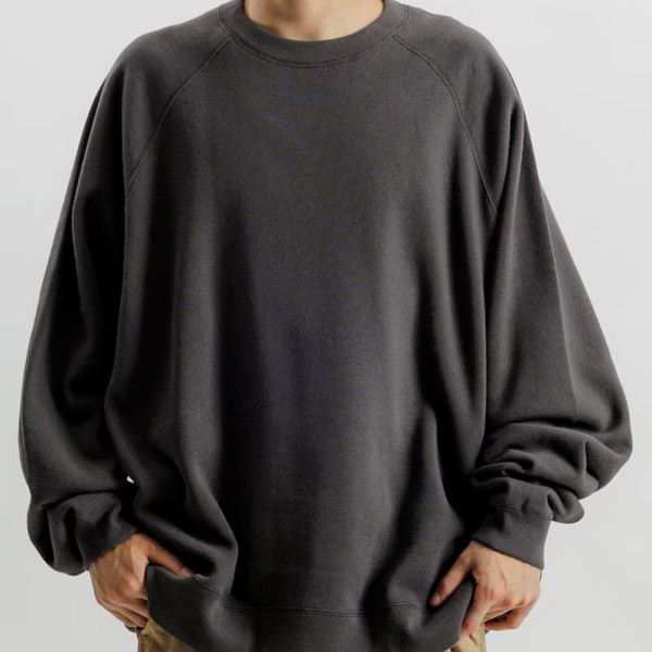 프릭스스토어 12oz 헤비웨이트 오버핏 래글런 슬리브 크루넥 스웨트 맨투맨 1223248901248