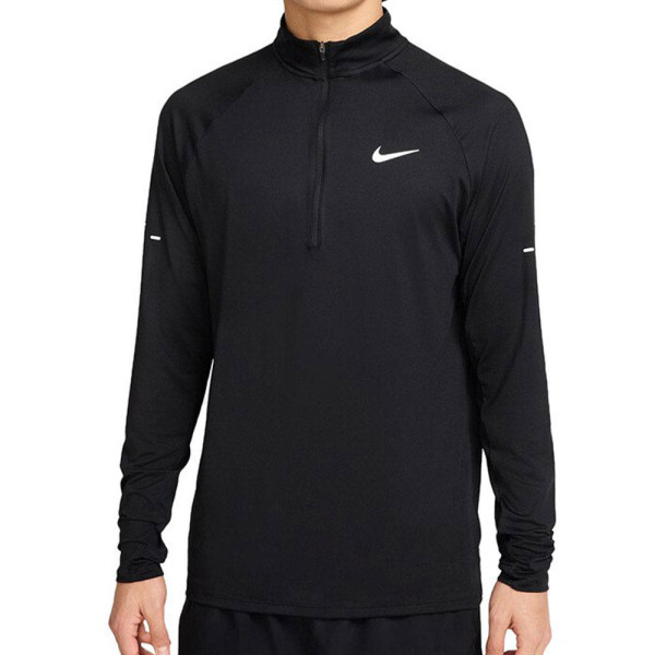 나이키 드라이핏 스트라이드 하프집업 MIDLAYER 긴팔 러닝탑 블랙 HV2181-010