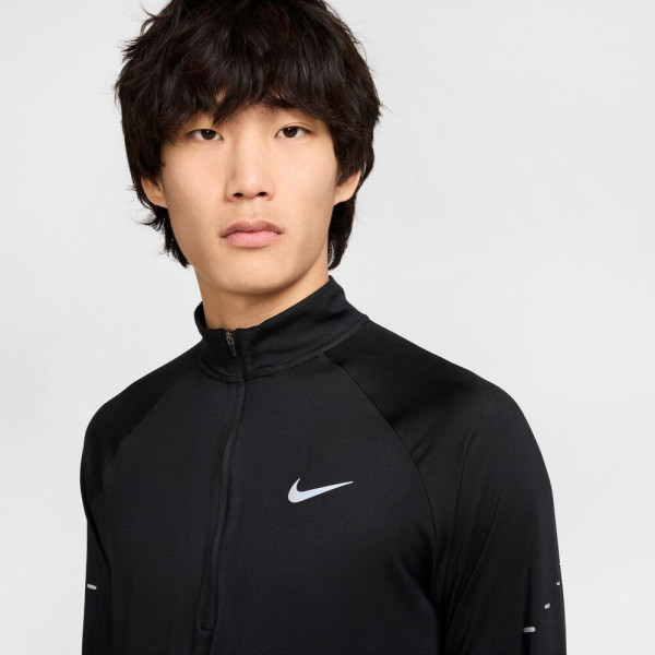 나이키 드라이핏 스트라이드 하프집업 MIDLAYER 긴팔 러닝탑 블랙 HV2181-010