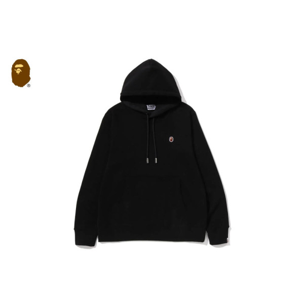 베이프 원 포인트 레귤러 핏 풀오버 후드티 3컬러 1M30114306