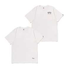 베이프 BAPE 2피스 반팔 티 언더웨어 화이트 1L70183007