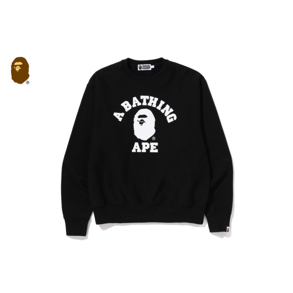 베이프 클래식 컬리지 크루넥 스웨트셔츠 4컬러 1L70113003