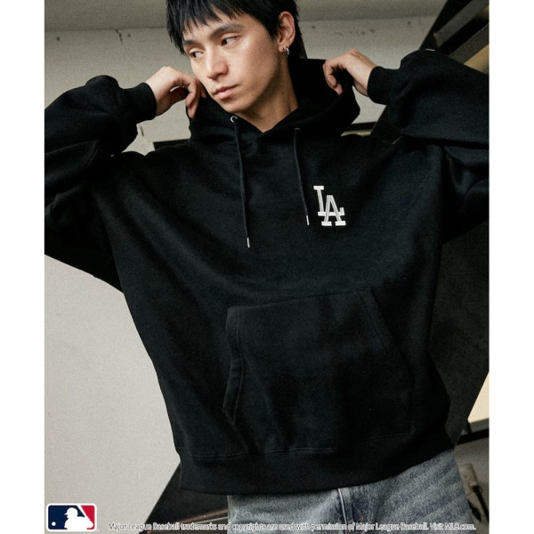 퍼블럭스 MLB 별주 스웨트 서클 로고 후드티 3컬러 3110220800051