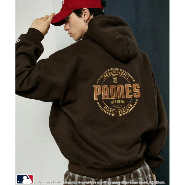 퍼블럭스 MLB 별주 스웨트 서클 로고 후드티 3컬러 3110220800051