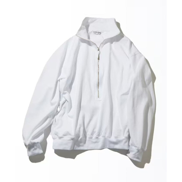 프릭스스토어 카우람 헤비 웨이트 저지 3/4 지퍼 카뎃 카라 셔츠 4컬러 1023390900045