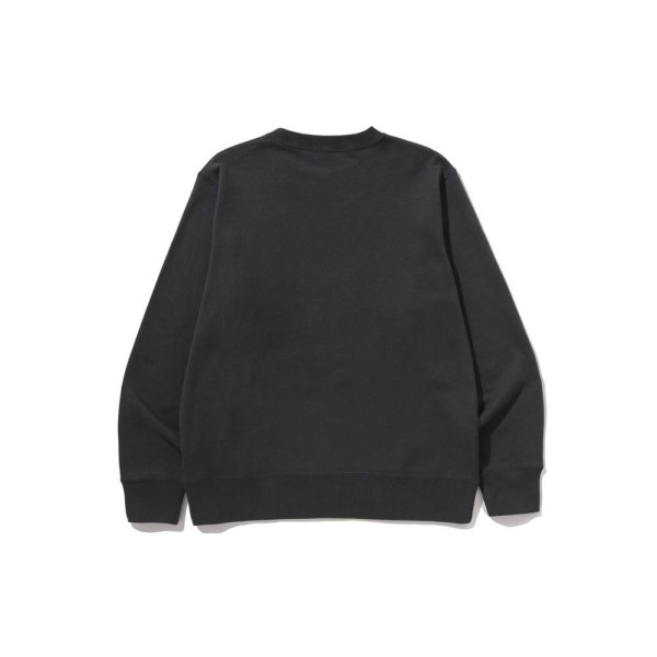 베이프 앰보스 BUSY WORKS 크루넥 맨투맨 블랙 1L70113004