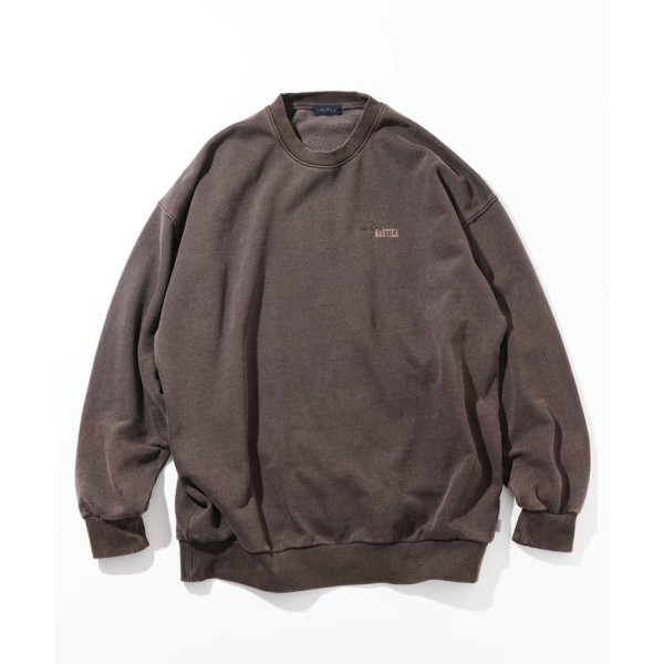 프릭스스토어 노티카 피그먼트 가공 히든 로고 크루넥 스웨트 3컬러 1023207500601