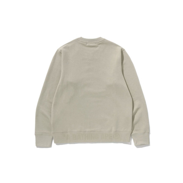 베이프 원포인트 크루넥 스웨트셔츠 4컬러 1L80113306