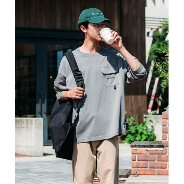 프릭스스토어 컬럼비아 별주 임페리얼 파크 롱 슬리브 포켓 티셔츠 6컬러 1223129900043