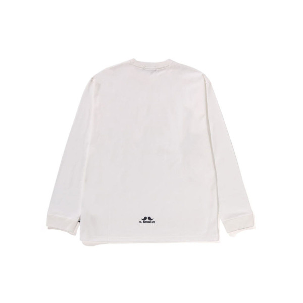 베이프 롱슬리브 포켓 티셔츠 2컬러 7L70111302