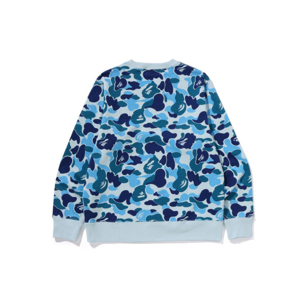 베이프 ABC 카모 라인스톤 스타 크루넥 스웨트 셔츠 2컬러 1L80113013