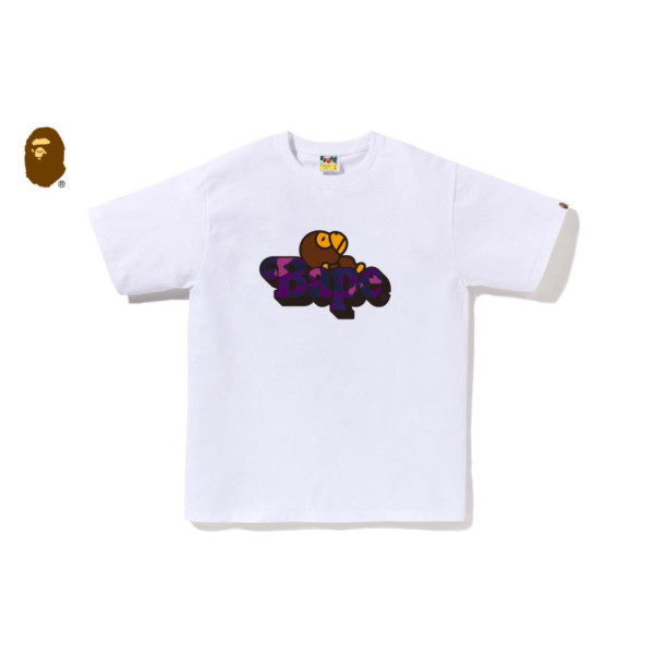 베이프 컬러 카모 마일로 온 베이프 티셔츠 6컬러 2L80110005