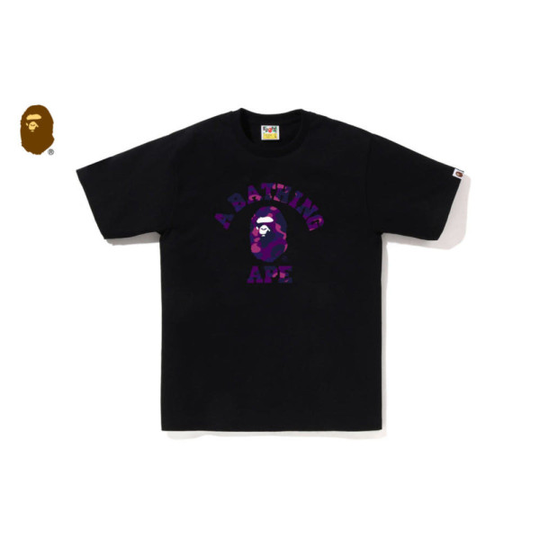 베이프 컬러 카모 콜리지 티셔츠 6컬러 1L80110016