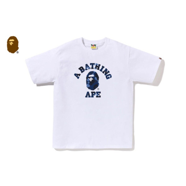 베이프 컬러 카모 콜리지 티셔츠 6컬러 1L80110016