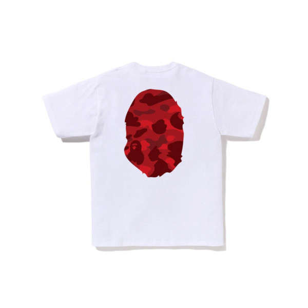 베이프 컬러 카모 빅 에이프 헤드 티셔츠 6컬러 1L80110017