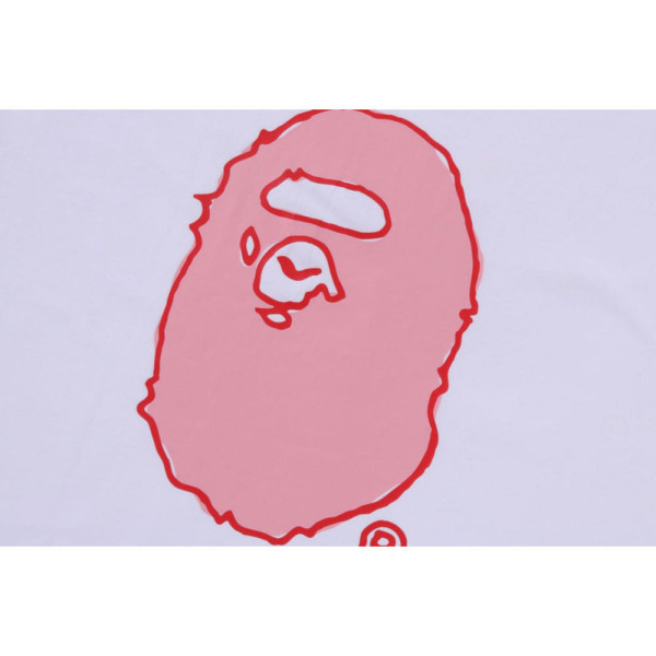 베이프 핸드 드로우 베이프 로고 릴렉스 핏 티셔츠 2컬러 1L80110320