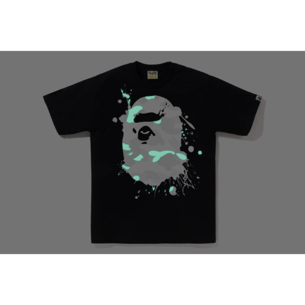 베이프 시티 카모 페인팅 에이프 헤드 티셔츠 2컬러 1L80110029