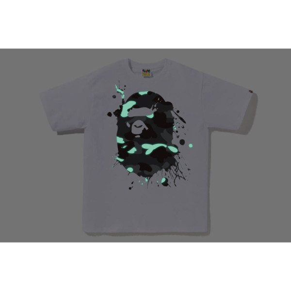 베이프 시티 카모 페인팅 에이프 헤드 티셔츠 2컬러 1L80110029