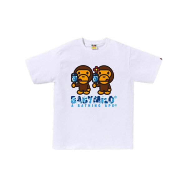 베이프 ABC 카모 베이비 마일로 아이스 팝 썸머 반팔티 2컬러 2L72110009