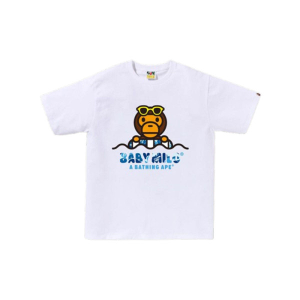 베이프 ABC 카모 베이비 마일로 플롯 썸머 반팔티 2컬러 2L72110010