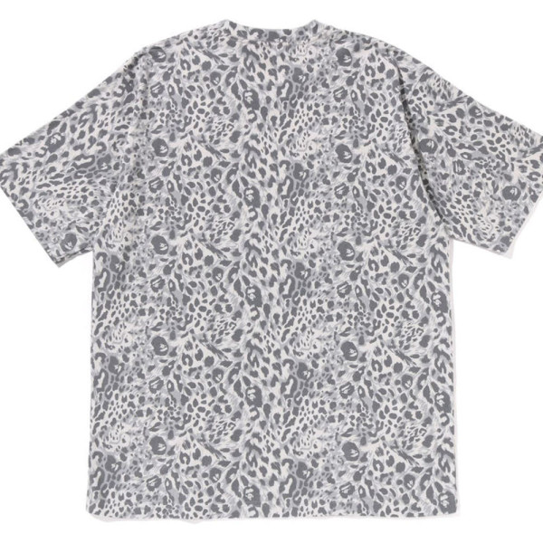 베이프 와일드 레오파드 패턴 칼리지 릴렉스핏 티셔츠 3컬러 1L80109004