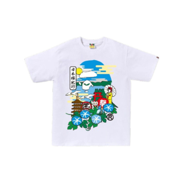 베이프 재팬 컬쳐 에이프 헤드 티셔츠 2컬러 1L72110021