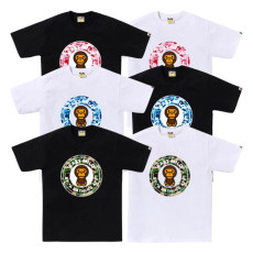 베이프 ABC 카모 마일로 비지 워크 티셔츠 6컬러 2L80110003