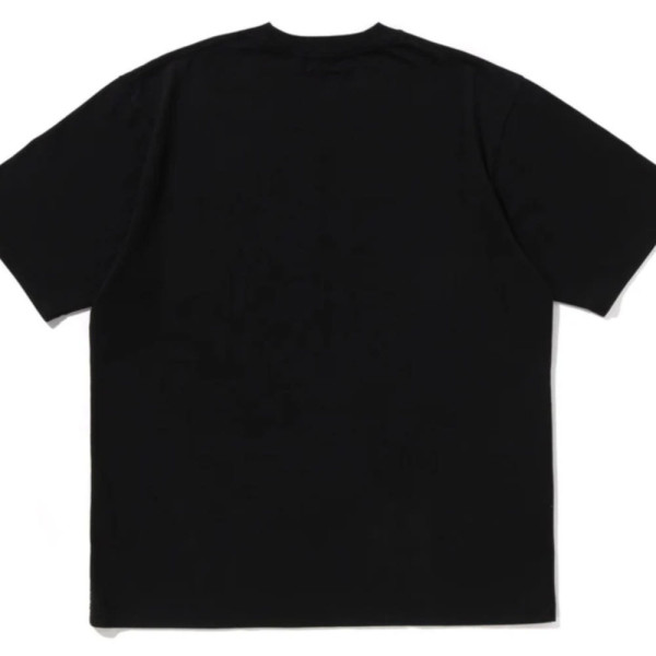 베이프 블리치드 빅 에이프 헤드 릴렉스핏 티셔츠 블랙 1L80109003