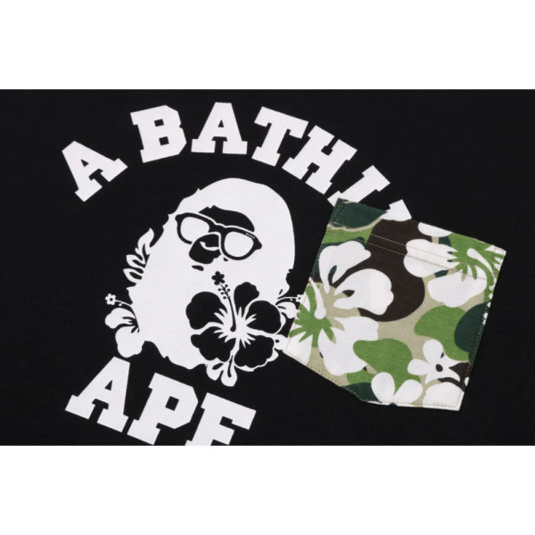 베이프 ABC 리조트 카모 포켓 컬리지 반팔티 2컬러 1L70109003