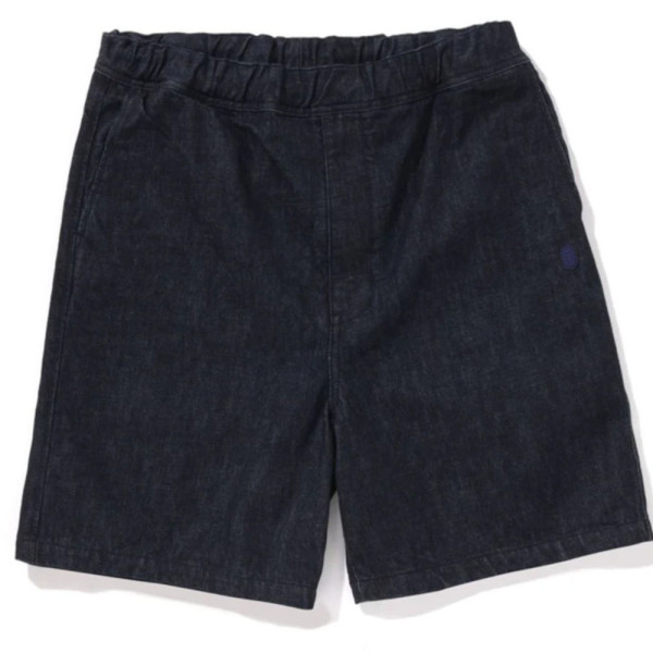 베이프 원포인트 릴렉스핏 13OZ 데님 숏 팬츠 2컬러 1L30151305